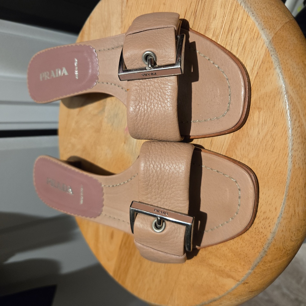 Authentic Prada mule sandles - Picture 4 of 7